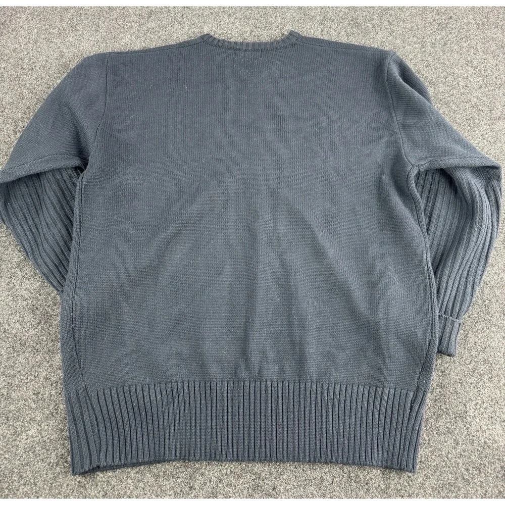 Vintage Sean John Collection Sweater Mens L Spellout Logo Knit